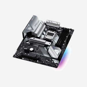 Asrock B650 Pro RS : Carte mère AMD B650 Socket AM5, DDR5, ATX, 128Go RAM max, M.2, SATA III, 2.5GbE, USB 3.2 Gen2, PCIe 4.0, Compatible AMD Ryzen 7000 Series - Miniature 4