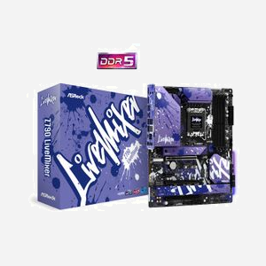Asrock Z790 LiveMixer - Carte mère ATX Intel Z790, Socket LGA 1700, DDR5, 128Go max, M.2, SATA III, 2.5GbE, Realtek ALC897, PCIe 5.0, USB 3.2 Gen2 - Miniature 1