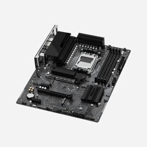 Asrock B650 PG Lightning : Carte mère AMD B650 Socket AM5 ATX, DDR5, 128Go RAM max, M.2/SATA III, 2.5GbE, Wi-Fi 6E, PCIe 5.0, AMD RDNA 2 - Miniature 3