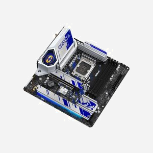 Asrock B760M PG SONIC WIFI : Carte mère micro ATX Intel B760, Socket LGA 1700, DDR5, Wi-Fi 6E, 2.5GbE, M.2, compatible Intel Core i5/i7/i9 - Miniature 3
