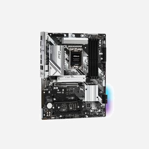 Asrock B760 PRO RS - Carte mère ATX - Socket LGA 1700 - Intel B760 - DDR5 - M.2 PCIe 4.0 - 2.5GbE LAN - Realtek ALC897 - RAID 0/1/5/10 - Miniature 4