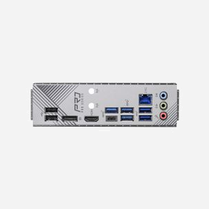 Asrock B760 PRO RS - Carte mère ATX - Socket LGA 1700 - Intel B760 - DDR5 - M.2 PCIe 4.0 - 2.5GbE LAN - Realtek ALC897 - RAID 0/1/5/10 - Miniature 5