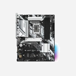Asrock B760 Pro RS/D4 : Carte mère ATX Intel B760, Socket LGA 1700, DDR4, 128Go max, M.2, 2.5GbE LAN, Realtek ALC897, PCIe 4.0/3.0, USB 3.2 Gen 1/2 - Miniature 2