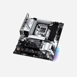 Asrock B760 Pro RS/D4 : Carte mère ATX Intel B760, Socket LGA 1700, DDR4, 128Go max, M.2, 2.5GbE LAN, Realtek ALC897, PCIe 4.0/3.0, USB 3.2 Gen 1/2 - Miniature 3