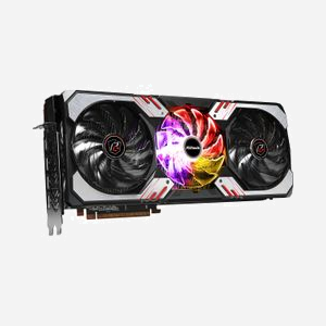 Asrock Radeon RX 6800 XT 16GB GDDR6 - Fréquence GPU 1875MHz, Boost 2310MHz - PCI Express 4.0, 3x DisplayPort 1.4, HDMI 2.1 - Miniature 2