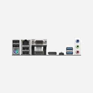 Asrock N100M NA micro ATX - Intel Processor N100 (intégré) - DDR4 3200MHz 32Go max - M.2 NVMe PCIe Gen3 x4 - SATA III - Intel UHD Graphics - Gigabit Ethernet - Miniature 4