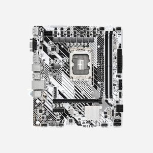 Carte Mère Asrock H610M-HDV/M.2+ D5 micro ATX Intel H610 Socket LGA 1700, 2x DDR5 DIMM jusqu'à 96GB, SATA III, Gigabit Ethernet, Realtek ALC897