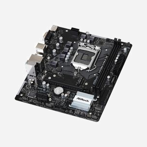 Asrock H410M-H/M.2 SE - Carte mère micro ATX Intel LGA 1200, DDR4, M.2, SATA III, Gigabit Ethernet, Chipset Intel H370, Realtek ALC897 Audio - Miniature 3