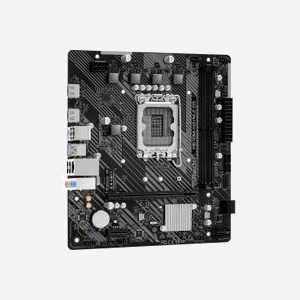 Asrock H610M-H2/M.2 D5 : Carte mère micro ATX Intel H610, Socket LGA 1700, DDR5, M.2, SATA III, Gigabit Ethernet, 2x DIMM (Max 96Go), PCIe 4.0, Windows 10/11 - Miniature 3