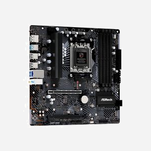 Asrock B650M PG Lightning : Carte mère micro ATX AMD B650 Socket AM5, DDR5, M.2 PCIe 4.0/5.0, SATA III, RAID 0/1/10, USB 3.2 Gen 1/Gen 2, 2.5GbE - Miniature 4
