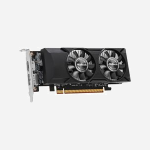 Asrock Intel Arc A310 Low Profile 4GB GDDR6, GPU 2000MHz, PCIe 4.0 x8, HDMI 2.0b, DisplayPort 2.0, Refroidissement actif 2 ventilateurs - Miniature 4