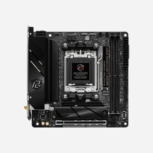 Asrock B650I Lightning WiFi : Carte mère mini ITX AMD B650, Socket AM5, DDR5 96GB max, 2.5GbE, Wi-Fi 6E, M.2 PCIe 4.0, RDNA 2, USB 3.2 Gen2 - Miniature 1