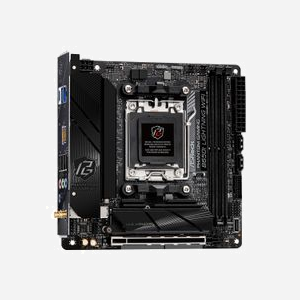 Asrock B650I Lightning WiFi : Carte mère mini ITX AMD B650, Socket AM5, DDR5 96GB max, 2.5GbE, Wi-Fi 6E, M.2 PCIe 4.0, RDNA 2, USB 3.2 Gen2 - Miniature 4