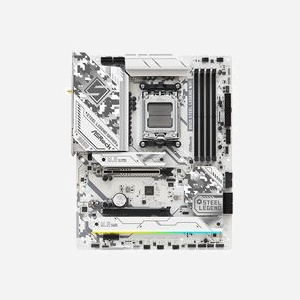 Asrock B650 Steel Legend WiFi : Carte mère AMD B650 Socket AM5, DDR5, 192Go max, M.2 NVMe PCIe 5.0, WiFi 6E, 2.5GbE, ATX - Miniature 2