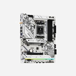 Asrock B650 Steel Legend WiFi : Carte mère AMD B650 Socket AM5, DDR5, 192Go max, M.2 NVMe PCIe 5.0, WiFi 6E, 2.5GbE, ATX - Miniature 4