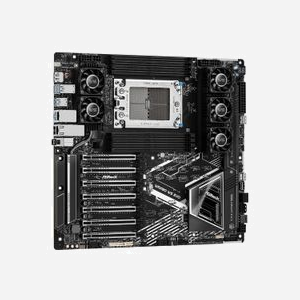Asrock WRX90 WS EVO : Carte mère AMD WRX90 Socket sTR5, DDR5 ECC 2To max, RAID 0/1/10, Multiples ports USB 3.2 Gen 1/Gen 2/USB4, Double LAN 10 Gigabit Ethernet Intel X710-AT2. - Miniature 2
