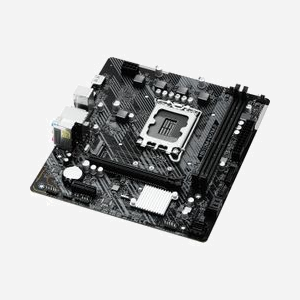 Asrock H610M-H2/M.2 : Carte mère micro ATX Intel H610 LGA 1700, 2x DDR4 3200MHz (max 64Go), M.2, SATA III, Realtek LAN, USB 3.2 Gen 1, Windows 10/11 - Miniature 2