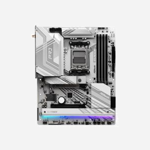 Asrock X870 Pro RS WiFi : Carte mère ATX AMD X870 Socket AM5, DDR5 jusqu'à 8000MHz, 3x M.2 PCIe (Gen5/4/3), WiFi 7, 2.5GbE LAN, CrossFire - Miniature 2
