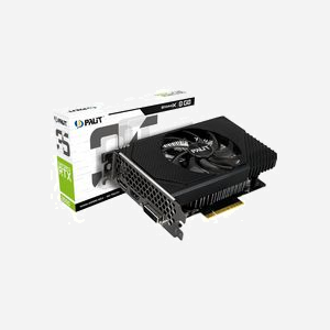 Palit GeForce RTX 3050 StormX 8GB GDDR6, 128-bit, 1777MHz Boost, PCIe 4.0, DisplayPort 1.4a, HDMI 2.1, Refroidissement Actif 1 Ventilateur - Miniature 4