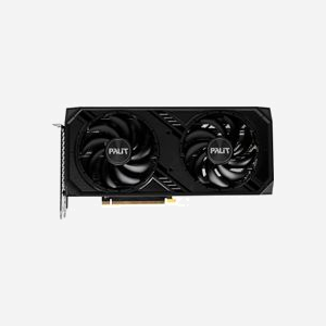 Palit GeForce RTX 4070 Dual 12 Go GDDR6, Fréquence 1920 MHz, Boost 2475 MHz, 5888 Cœurs CUDA, PCI Express 4.0, 3x DisplayPort 1.4a, HDMI 2.1a