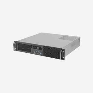 Silverstone RM23-502-MINI Châssis Rackable 2U pour Serveur, micro ATX/Mini-ITX, 2x3.5", 1x2.5", 4 Slots d'Extension, 2x USB 3.2 Gen 1, Noir, 430x400x88.5mm
