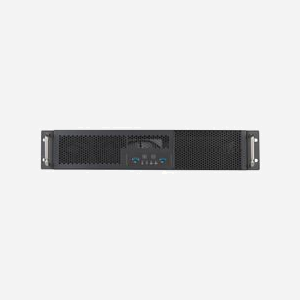 Silverstone RM23-502-MINI Châssis Rackable 2U pour Serveur, micro ATX/Mini-ITX, 2x3.5", 1x2.5", 4 Slots d'Extension, 2x USB 3.2 Gen 1, Noir, 430x400x88.5mm - Miniature 2