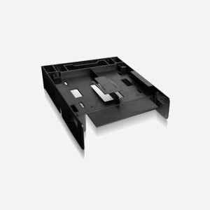 Icy Dock MB343SP Compartiment PC double baie 2.5" plastique noir 148.5x170x41.3mm compatible HDD/SSD - Miniature 2