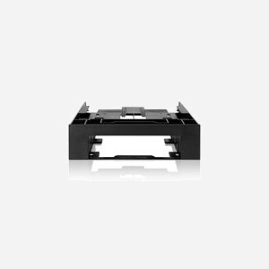Icy Dock MB343SP Compartiment PC double baie 2.5" plastique noir 148.5x170x41.3mm compatible HDD/SSD - Miniature 4