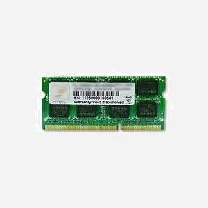 G.Skill Module Mémoire DDR3 4GB SO-DIMM 204-pin 1066MHz (PC3-12800) CL11 1.5V Unbuffered 1x4GB - F3-12800CL11S-4GBSQ - Miniature 1