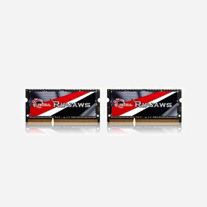 G.Skill 8GB DDR3-1600 SO-DIMM, Kit 2x4GB, PC Portable, 204-Pin, CL11, 1.35V, Double Canal, Frequence 1600MHz, Latence CAS 11, 67.6 x 30mm - Miniature 1