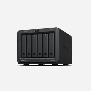 Synology DiskStation DS620SLIM - NAS 6 baies - Intel Celeron J3355 2.0 GHz - 2Go DDR3L - RAID 0/1/5/6/10/JBOD - DiskStation Manager