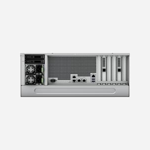 Synology HD6500 - Serveur de Stockage Rack 4U, Intel Xeon Silver 4210R, 64Go DDR4 ECC RDIMM, 2x480Go SSD, 60 Baies SAS/SATA 3.5", RAID 0/1/5/6/10/JBOD, Double Alimentation Redondante, 5x GbE LAN - Miniature 4