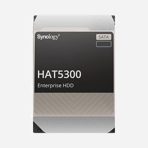Synology HAT5300-4T HDD 4To 3.5" SATA III 7200 RPM 256Mo Cache, Transfert 243MiB/s, MTBF 2M Heures, Conçu pour Serveur/Station de Travail