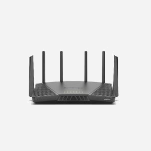 Synology RT6600ax - Routeur WiFi 6E Tri-bande (2.4/5/5 GHz) - 1xWAN 3xGbE 1x2.5GbE - Ports USB - QoS - Serveur VPN (WebVPN, SSL VPN, etc.) - Miniature 1