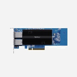 Synology E10G30-T2 : Carte réseau 10 Gigabit Ethernet, double port RJ-45, PCIe 3.0, compatible IEEE 802.3ab/an/x, pour Serveur/Station de travail.