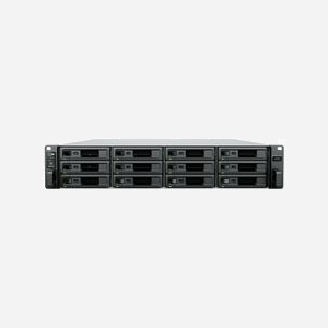 Synology UC3400 NAS Rack 2U Intel Xeon D-1541 2.1GHz 8GB DDR4 0TB SAS 12 baies 2.5/3.5" RAID 0/1/5/10/JBOD Double Alimentation Redondante
