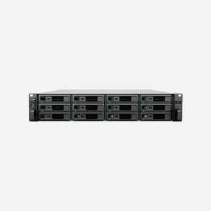 Synology SA3400D - NAS Rack 2U - Intel Xeon D-1541 2.1GHz - 8GB DDR4 ECC - 12 Baies SAS/SATA 2.5/3.5" - RAID 0/1/5/10/JBOD - Double Alimentation 500W Redondante