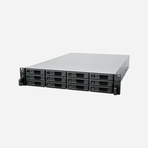 Synology SA3400D - NAS Rack 2U - Intel Xeon D-1541 2.1GHz - 8GB DDR4 ECC - 12 Baies SAS/SATA 2.5/3.5" - RAID 0/1/5/10/JBOD - Double Alimentation 500W Redondante - Miniature 2