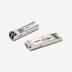 PLANET MTB-SR Module SFP+ Fibre Optique 10000 Mbit/s, 850nm, Multimode (MMF), Port LC, Distance 300m, Standard IEEE 802.3ae, 10GBase-BX - Miniature 1