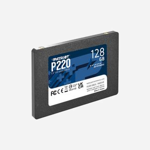 Patriot Memory P220 128GB SSD 2.5" SATA III, Lecture 550 Mo/s, Écriture 480 Mo/s, 40K/50K IOPS, Support TRIM & S.M.A.R.T., Windows Compatible - Miniature 2
