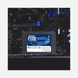 Patriot Memory SSD P220 1TB 2.5" SATA III - Lecture 550 Mo/s, Écriture 500 Mo/s, 50k IOPS, Compatible Windows, 7mm, Référence P220S1TB25 - Miniature 4