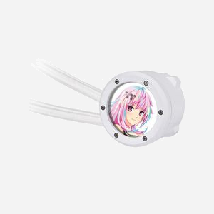 Thermaltake TH280 V2 Ultra EX ARGB - Refroidisseur liquide AIO, radiateur 280mm, 2x140mm ARGB, 500-2000 RPM, sockets Intel/AMD, blanc - Miniature 4