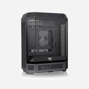 Thermaltake CA-1Z1-00M1WN-00 Boîtier PC Midi Tower Noir (ATX, micro ATX, Mini-ITX) - 1x 3.5", 2x 2.5", USB 3.2 Gen 1/Gen 2, 2x 140mm ventilateurs - Miniature 3