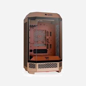 Thermaltake Tower 300 Gravel Sand Micro Tower PC - Micro ATX/Mini-ITX, 3x 3.5", 3x 2.5", 2x140mm Top, SPCC, USB 3.2 Gen 1/Gen 2 Type-C - Miniature 3