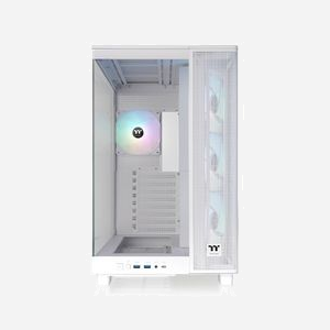 Thermaltake View 380 XL TG ARGB Blanc - Boîtier PC Midi Tower ATX/microATX/Mini-ITX, 1x3.5", 2x2.5", USB 3.2 Gen 1/Gen 2, Vent. 3x120mm, Refroidissement liquide - Miniature 2