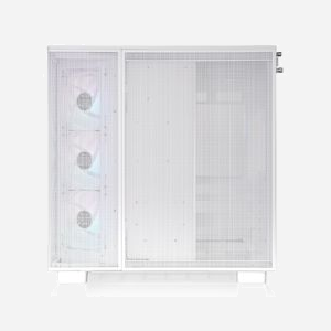 Thermaltake View 380 XL TG ARGB Blanc - Boîtier PC Midi Tower ATX/microATX/Mini-ITX, 1x3.5", 2x2.5", USB 3.2 Gen 1/Gen 2, Vent. 3x120mm, Refroidissement liquide - Miniature 4