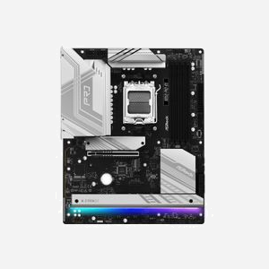 Asrock B850 Pro RS : Carte mère ATX AMD B850 Socket AM5, DDR5, 256Go max, M.2, SATA III, RAID 0/1/10, 2.5GbE, USB 3.2 Gen 1/Gen 2, PCIe 5.0 - Miniature 3