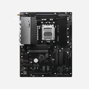 Asrock B850 Pro-A WiFi, Socket AM5, AMD Ryzen 7000/8000/9000 Series, DDR5, 4x DIMM, 256Go max, PCIe 5.0, M.2 x4, SATA III, WiFi 6E, Bluetooth 5.2, ATX - Miniature 2
