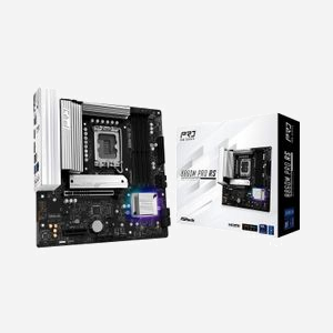 Asrock B860M Pro RS - Carte mère micro ATX Intel B860, Socket LGA 1851, DDR5, 256Go max, M.2, SATA III, 2.5GbE, Realtek ALC897, Windows 11 x64