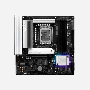 Asrock B860M Pro RS - Carte mère micro ATX Intel B860, Socket LGA 1851, DDR5, 256Go max, M.2, SATA III, 2.5GbE, Realtek ALC897, Windows 11 x64 - Miniature 3